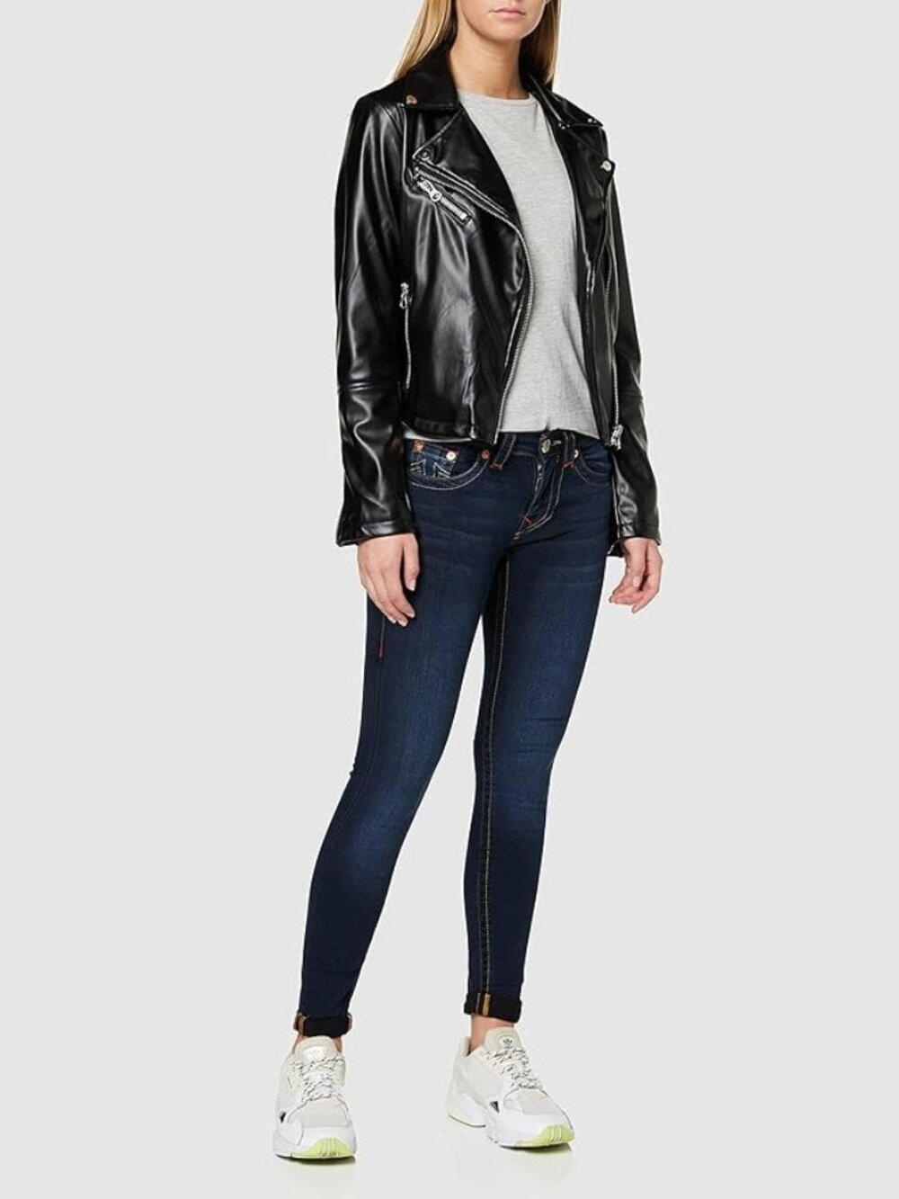 True Religion Women’s Jennie Mid Rise Curvy Fit Skinny Ankle Jean – Sz. 32 - NWT